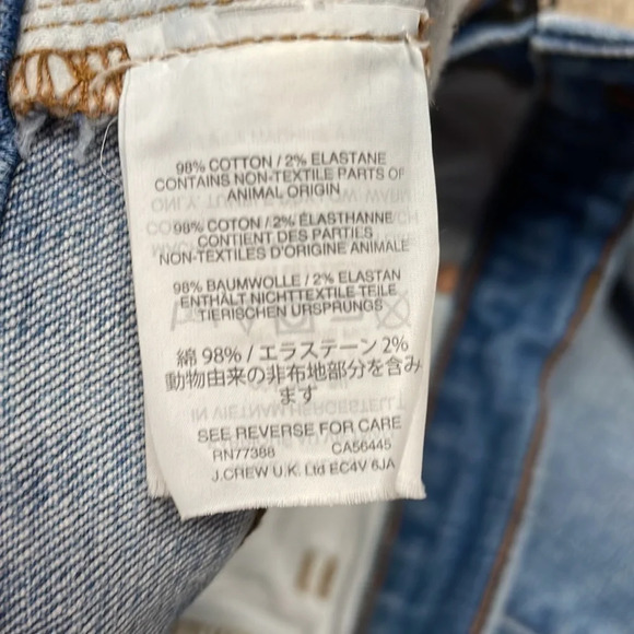 Madewell 9" High-Rise Skinny Jeans: Destructed-Hem Edition J0513 - Picture 13 of 16